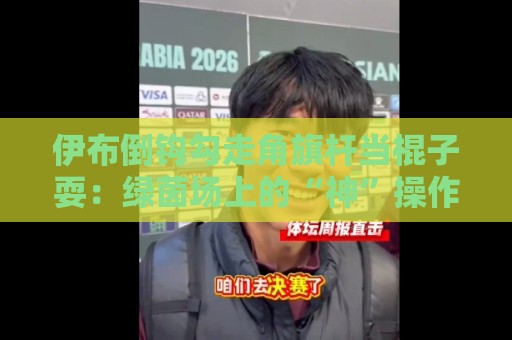 伊布倒钩勾走角旗杆当棍子耍：绿茵场上的“神”操作！【伊布倒钩勾走角旗杆当棍子耍】