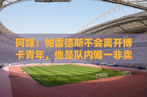 阿媒:帕雷德斯不会离开博卡青年,他是队内唯一非卖品 阿媒:帕雷德斯不会离开博卡青年,他是队内唯一非卖品
