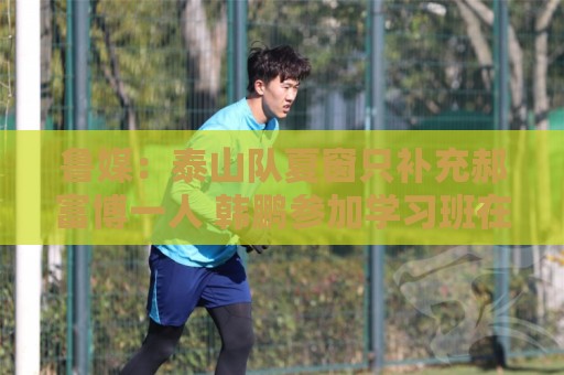 鲁媒:泰山队夏窗只补充郝富博一人 韩鹏参加学习班在间歇期 鲁媒:泰山队夏窗只补充郝富博一人 韩鹏参加学习班在间歇期